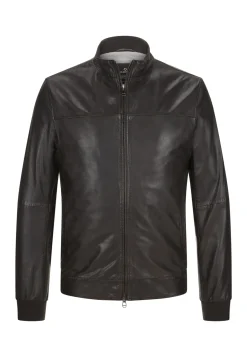 Herren Milestone Lederjacke