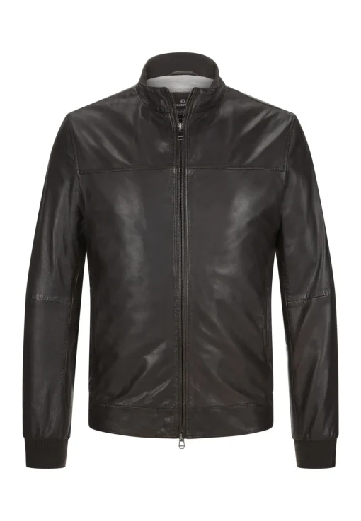 Herren Milestone Lederjacke