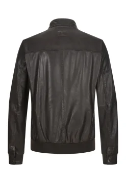 Herren Milestone Lederjacke