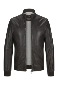 Herren Milestone Lederjacke