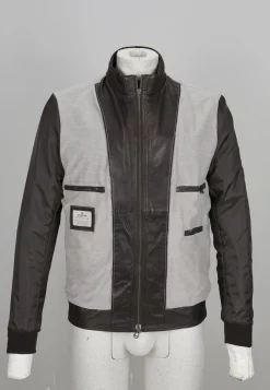 Herren Milestone Lederjacke