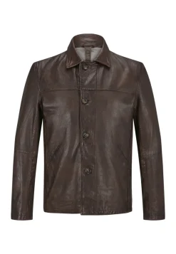 Herren Milestone Lederjacke