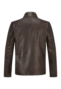 Herren Milestone Lederjacke