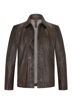 Herren Milestone Lederjacke