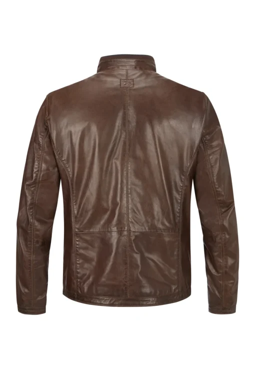 Herren Milestone Lederjacke