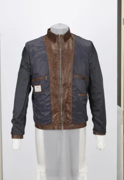 Herren Milestone Lederjacke