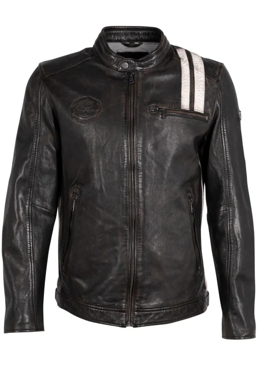 Herren Mauritius Lederjacke MMFaron Antique