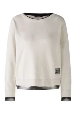 Damen Oui LEEZA Pullover reine Baumwolle