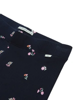Kinder Tom Tailor Denim Leggings mit Blumenmuster