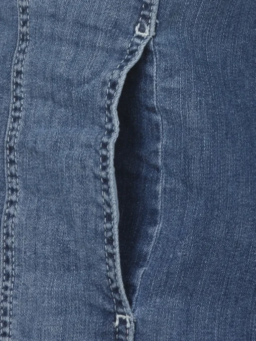 Damen Via Appia Due Leicht verwaschene Jeansjacke