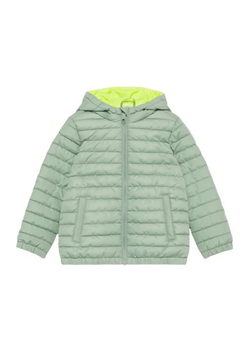 Kinder s.Oliver Leicht wärmende Steppjacke mit dekorativem Reflektor-Detail