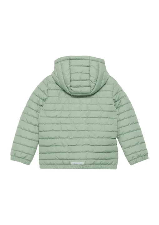 Kinder s.Oliver Leicht wärmende Steppjacke mit dekorativem Reflektor-Detail