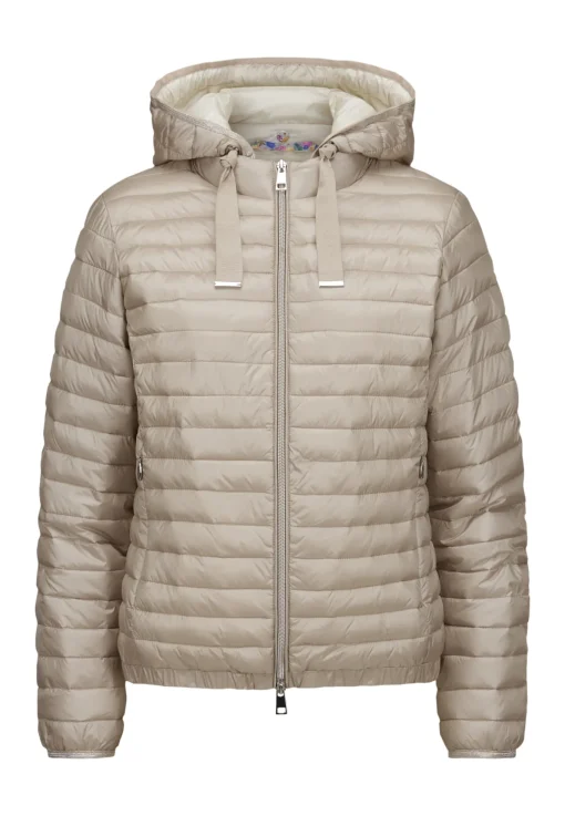 Damen Milestone Leichte quergesteppte Basic Steppjacke