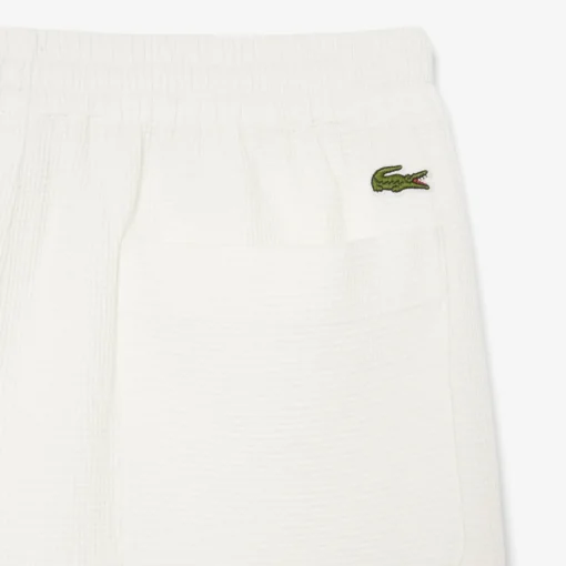 Herren Lacoste Leichte, strukturierte Shorts