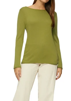 Damen s.Oliver Leichter Feinstrickpullover mit Rollkante