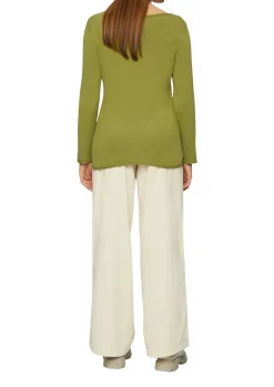 Damen s.Oliver Leichter Feinstrickpullover mit Rollkante
