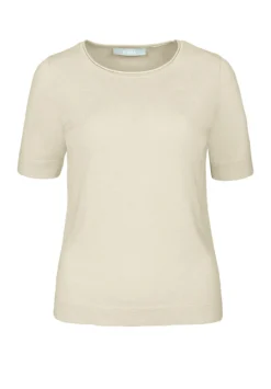 Damen Bianca Leichter Strickpullover mit Kurzarm