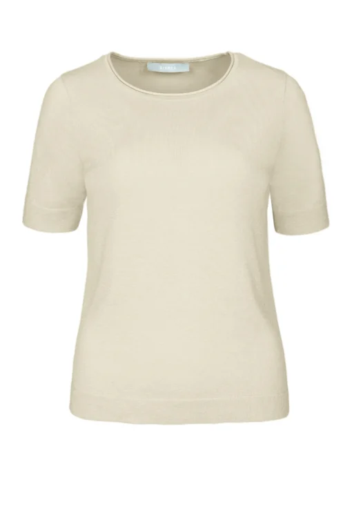 Damen Bianca Leichter Strickpullover mit Kurzarm
