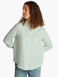 Damen Tommy Hilfiger Leinen Bluse