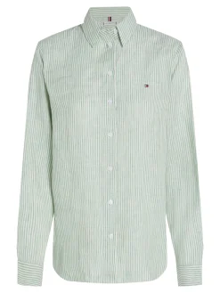 Damen Tommy Hilfiger Leinen Bluse