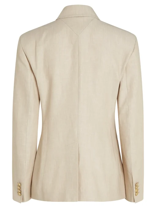 Damen Tommy Hilfiger Leinen Mix Blazer