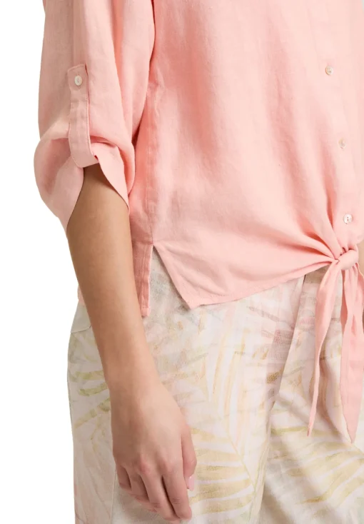 Damen Cartoon Leinenbluse