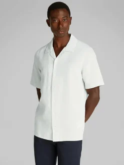 Herren Calvin Klein Leinenhemd