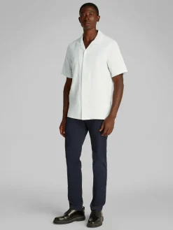 Herren Calvin Klein Leinenhemd