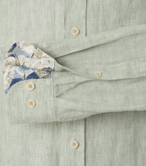 Herren Casa Moda Leinenhemd