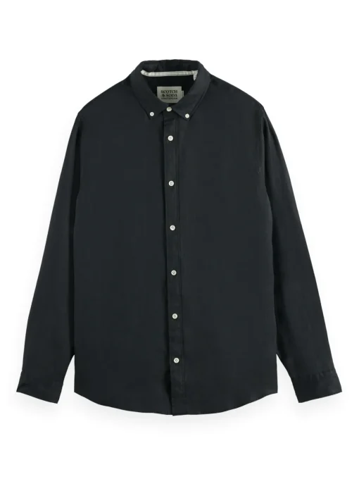 Herren Scotch & Soda Leinenhemd