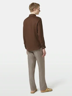 Herren Scotch & Soda Leinenhemd