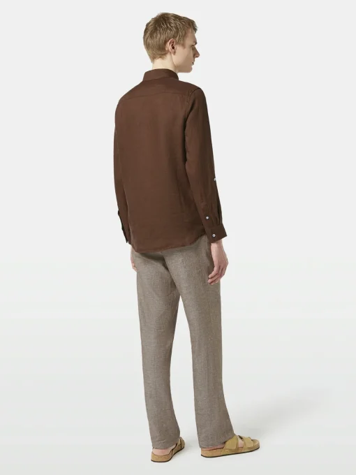 Herren Scotch & Soda Leinenhemd