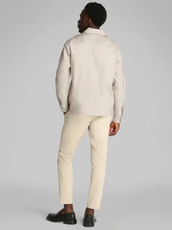 Herren Calvin Klein Leinenhemd Langarm