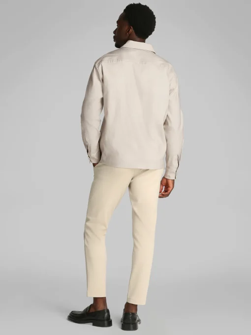Herren Calvin Klein Leinenhemd Langarm