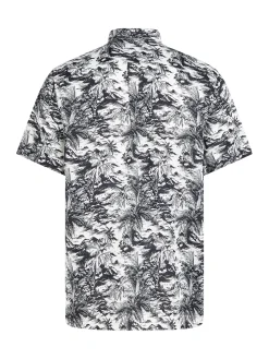 Herren Tommy Hilfiger Leinenhemd mit Vacation Print