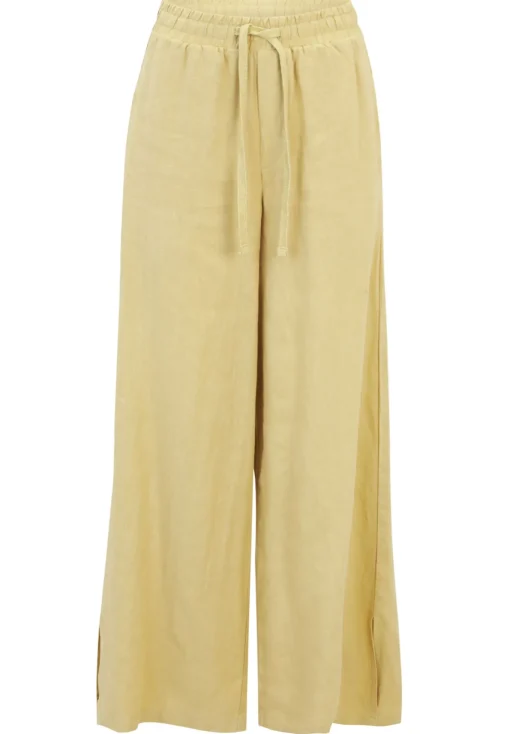 Damen Cartoon Leinenhose