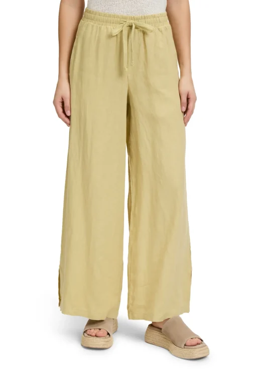 Damen Cartoon Leinenhose