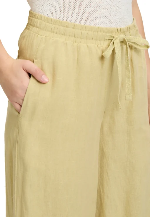 Damen Cartoon Leinenhose