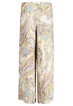 Damen Cartoon Leinenhose