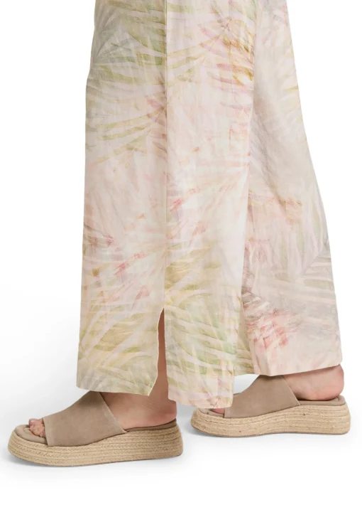 Damen Cartoon Leinenhose