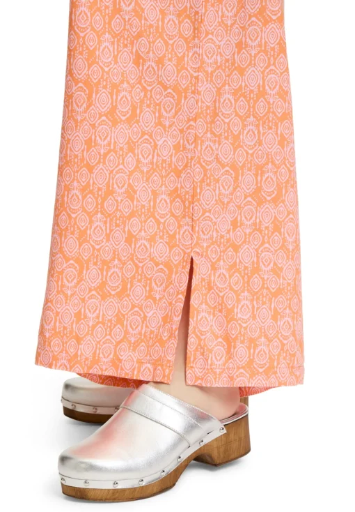 Damen Cartoon Leinenhose