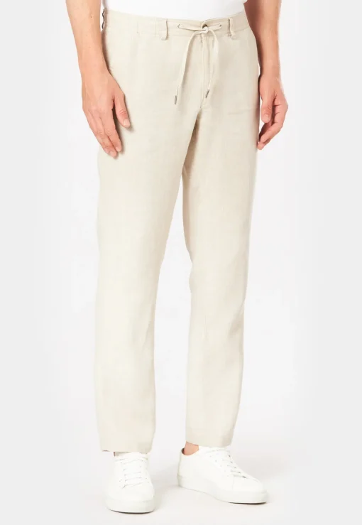 Herren Carnabys Leinen-Hose