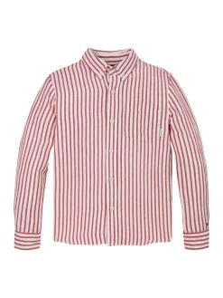 Kinder Tommy Hilfiger Leinenmix Hemd