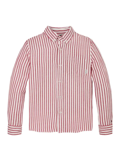 Kinder Tommy Hilfiger Leinenmix Hemd
