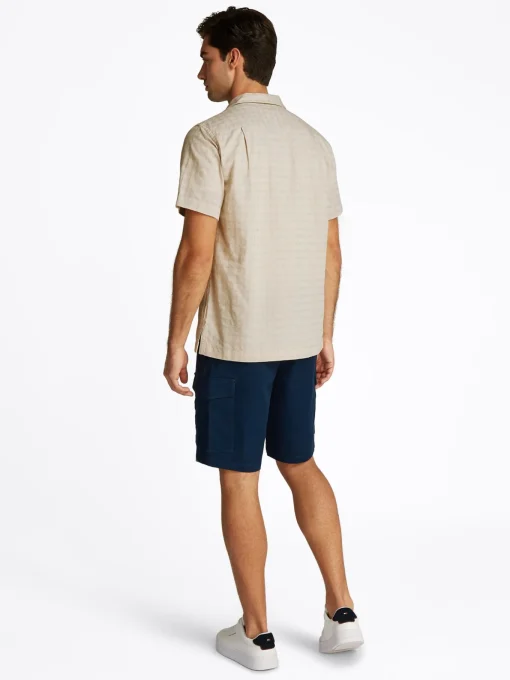 Herren Tommy Hilfiger Leinenmix Hemd