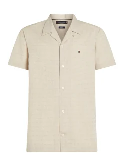 Herren Tommy Hilfiger Leinenmix Hemd
