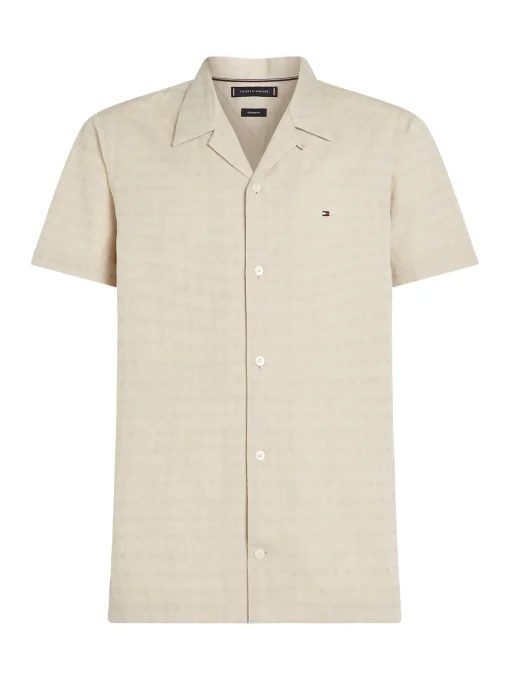 Herren Tommy Hilfiger Leinenmix Hemd