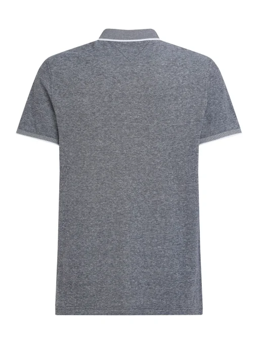 Herren Tommy Hilfiger Leinenmix Poloshirt