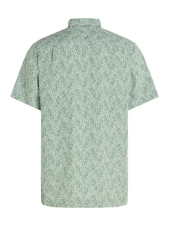 Herren Tommy Hilfiger Lightweight Hemd mit Wellenprint