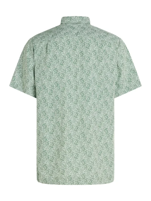Herren Tommy Hilfiger Lightweight Hemd mit Wellenprint
